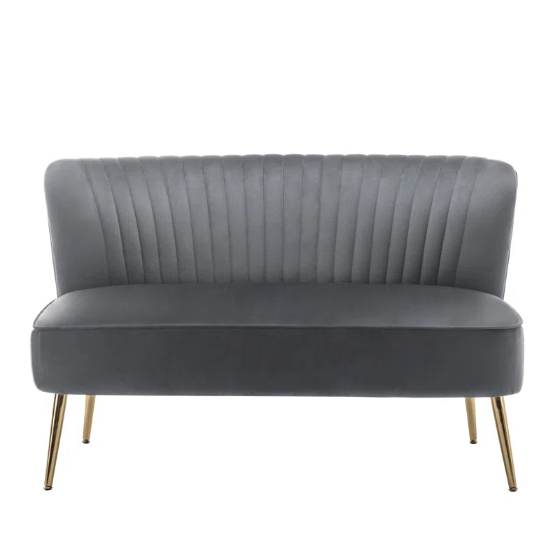 46.46'' Velvet Loveseat